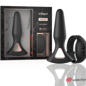 ANBIGUO - WATCHME VIBRATORE TELECOMANDO PLUG ANALE ALEXANDRU