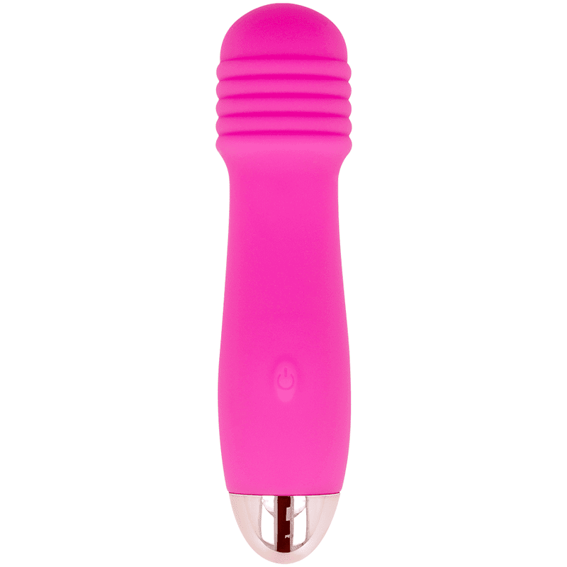 DOLCE VITA - VIBRATORE RICARICABILE TRE ROSA 7 VELOCITÀ - immagine 2