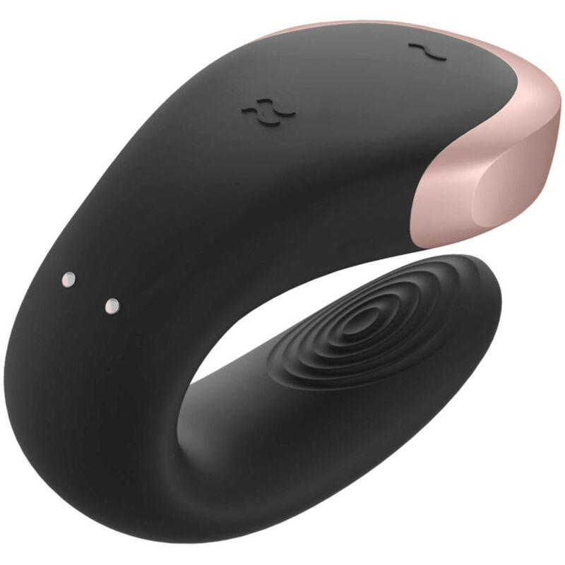 SATISFYER - VIBRATORE DOUBLE LOVE PARTNER DI LUSSO NERO - immagine 4