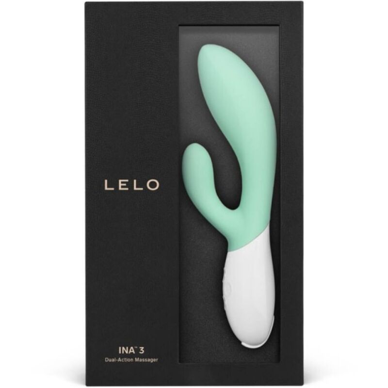 LELO - INA 3 VIBRATORE CONIGLIO VERDE ALGHE DI LUSSO - immagine 5
