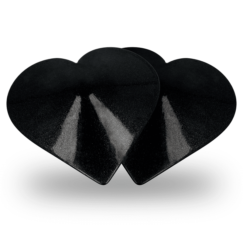 COQUETTE CHIC DESIRE - COPRI CAPEZZOLI BLACK HEARTS - immagine 4