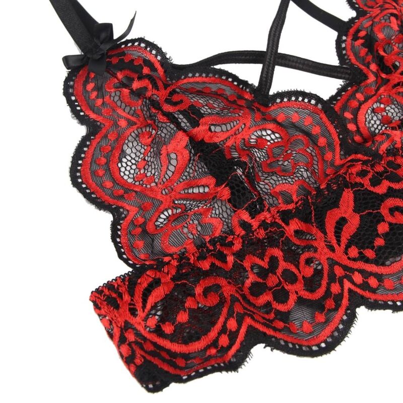SUBBLIME - SET DOS PIEZAS TOP Y PANTIES ENCAJE S/M - immagine 4
