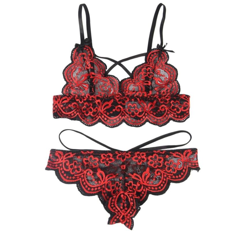 SUBBLIME - SET DOS PIEZAS TOP Y PANTIES ENCAJE S/M - immagine 5
