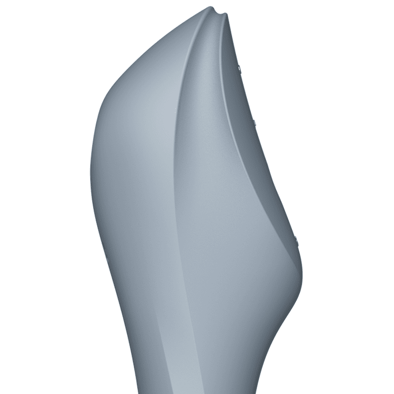 SATISFYER - VIBRATORE CURVY TRINITY 3 AIR PULSE GRIGIO - immagine 2
