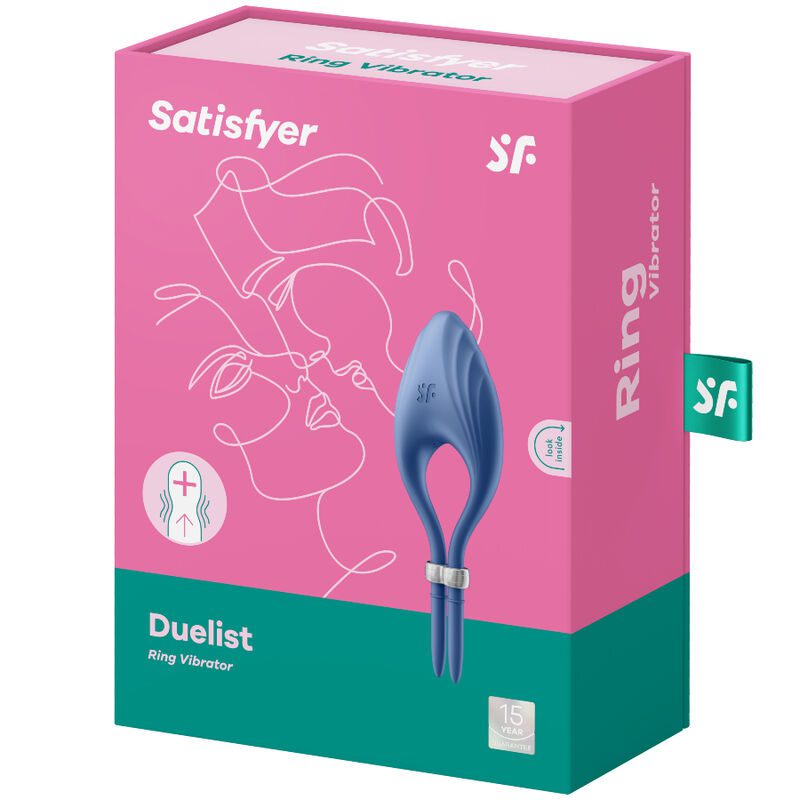 SATISFYER DUELIST ANILLO VIBRADOR - GRIS - immagine 4