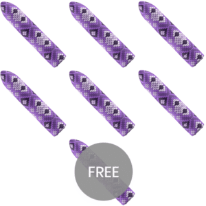 CUSTOM BULLETS - RICARICABILE SNAKE PURPLE MAGNETIC BULLET 10 INTENSITÀ 6 + 1 GRATIS