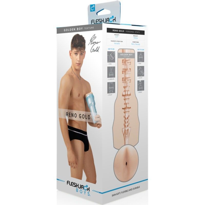 FLESHJACK - RENO GOLD GOLDEN BOY ANO MASTURBADOR - immagine 4