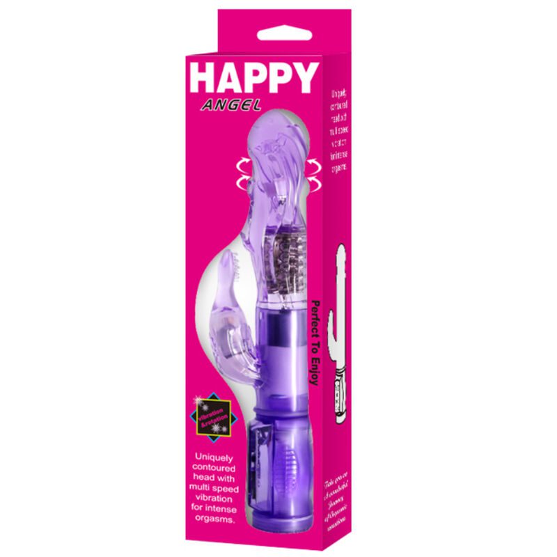 BAILE - MINI ROTATORE CON CONIGLIO HAPPY ANGEL LILLA - immagine 3