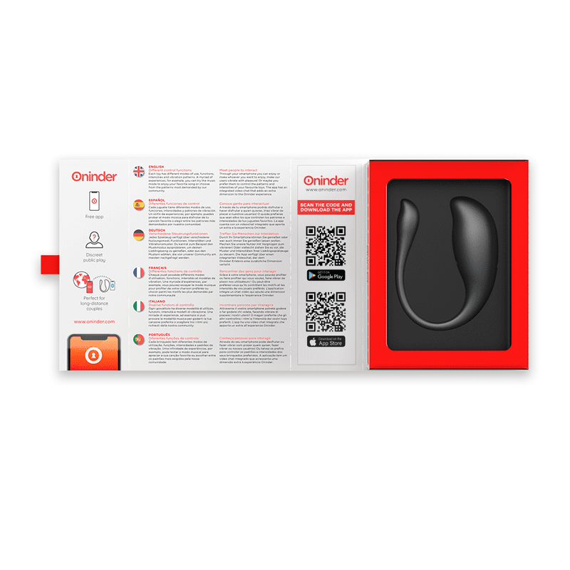 ONINDER - NAIROBI HUEVO VIBRADOR ROSA - APP GRATUITA - immagine 5