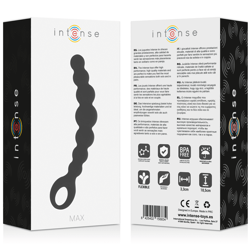 INTENSE - SFERE ANAL MAX BLACK - immagine 5