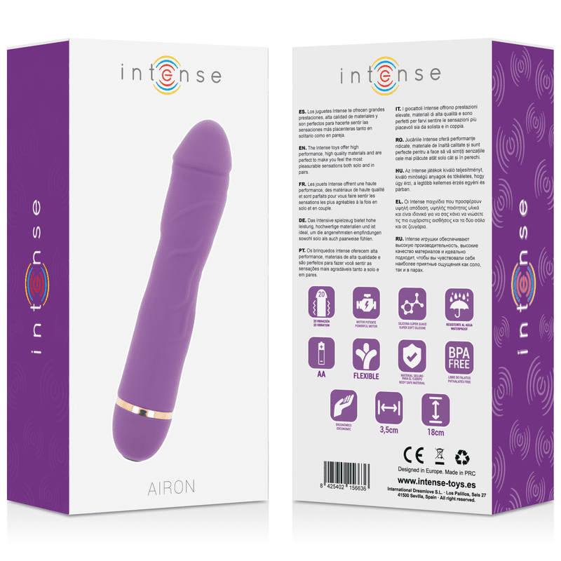 INTENSE - AIRON 20 VELOCIT SILICONE LILLA - immagine 4