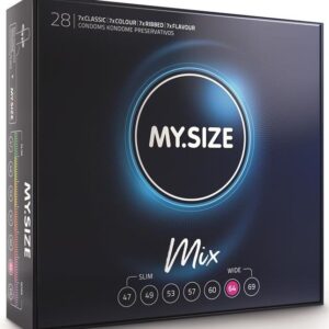 MY SIZE - MIX PRESERVATIVI 64 MM 28 UNIT