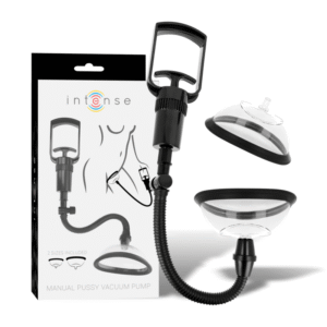 INTENSE - PUMP POMPA MANUALE VAGINALE CON DUE COPPE INTERCAMBIABILI