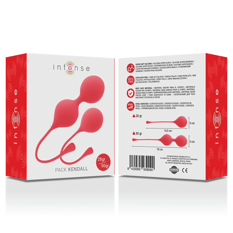 INTENSE - PACK PALLE KEGEL KENDALL ROSSO - immagine 2