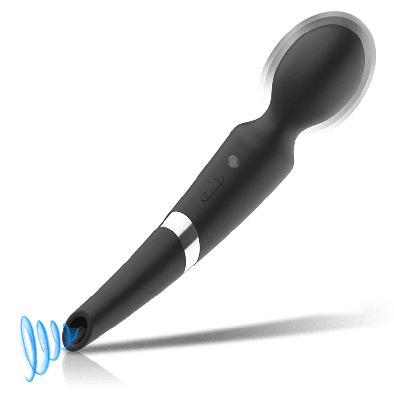 BLACKSILVER - BECK BACCHETTA E VENTOSA 2 IN 1 IN SILICONE - immagine 3