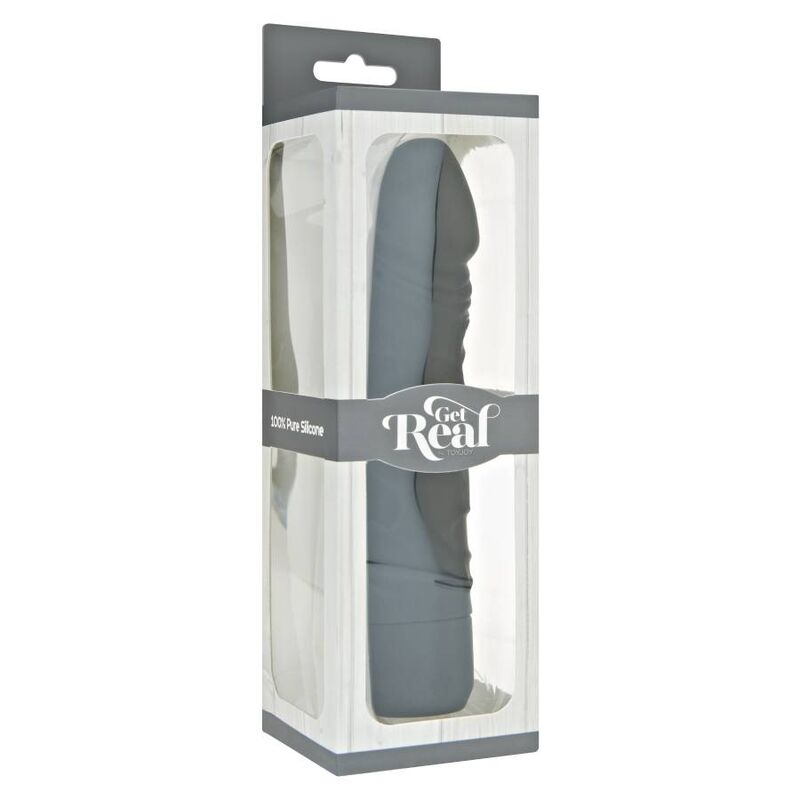 GET REAL - VIBRATORE NERO ORIGINALE CLASSICO - immagine 3
