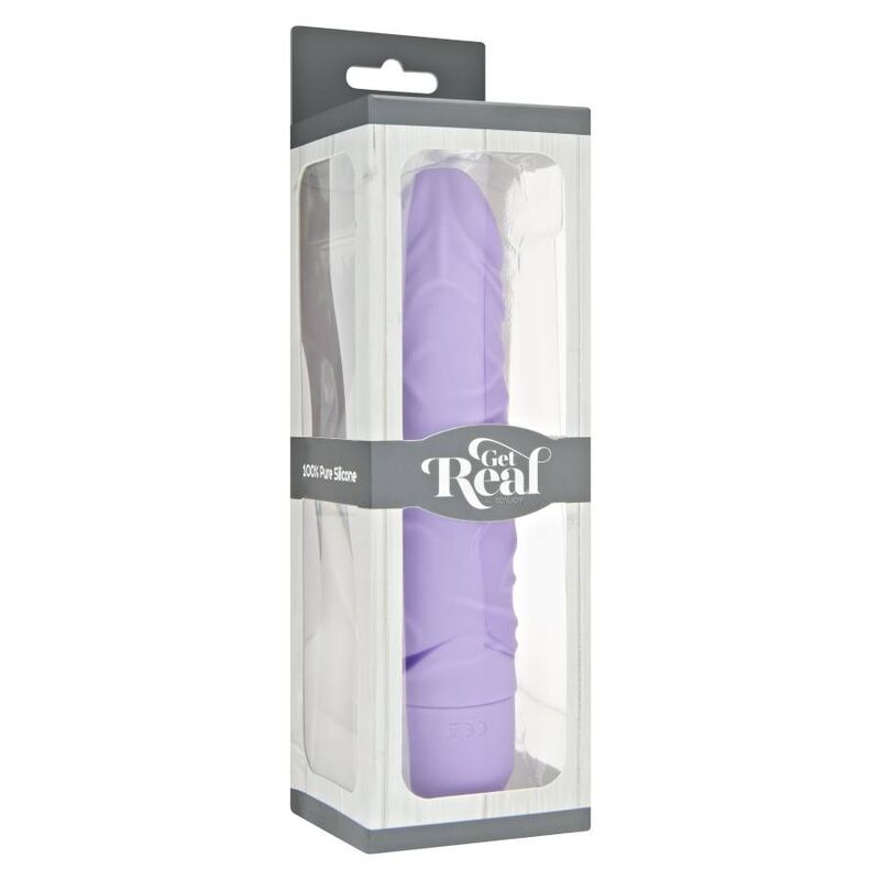 GET REAL - VIBRATORE VIOLA ORIGINALE CLASSICO - immagine 3