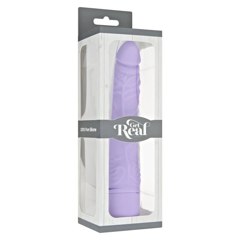 GET REAL - VIBRATORE CLASSICO SLIM VIOLA - immagine 3