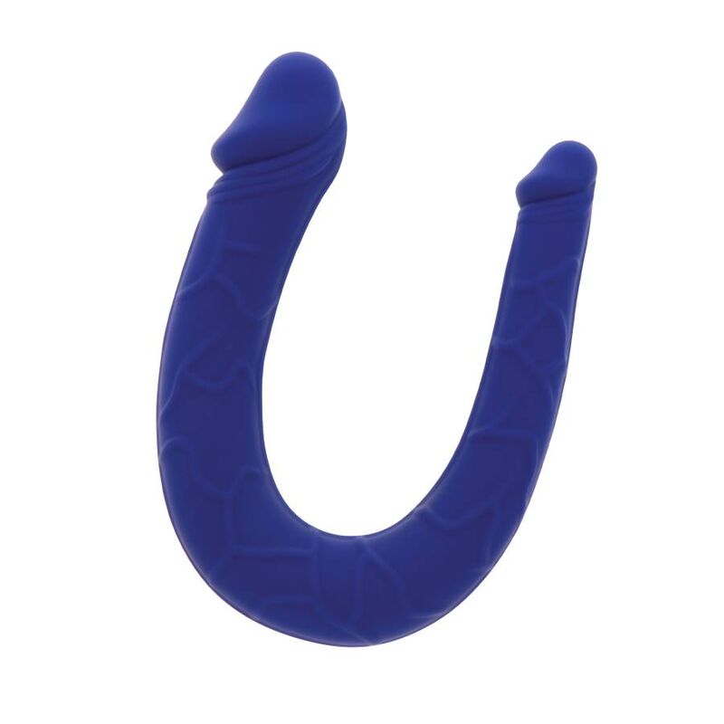GET REAL - MINI DOPPIO DONG BLU REALISTICO - immagine 2