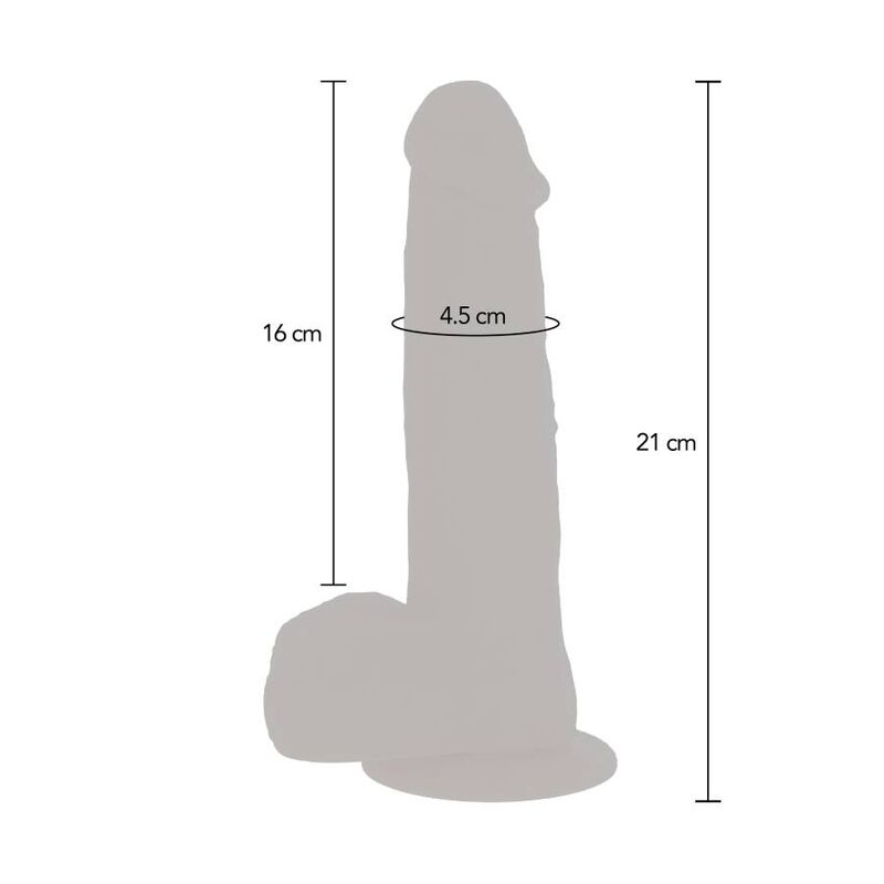 GET REAL - PELLE DILDO VIBRANTE CON PERLINE ROTANTI - immagine 5