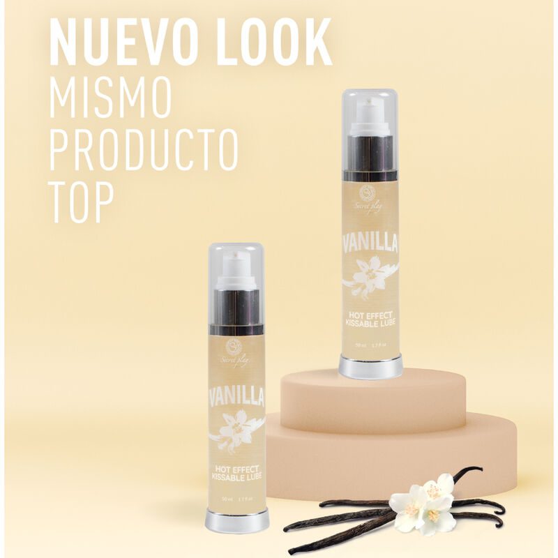 SECRETPLAY - LUBRIFICANTE 2-1 EFFETTO CALORE VANIGLIA 50 ML - immagine 4