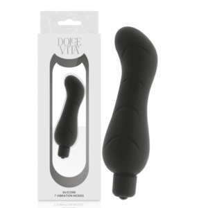 DOLCE VITA - G-SPOT BLACK SILICONE