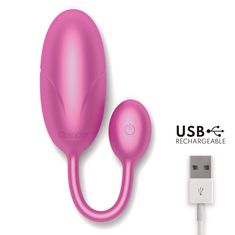 ONINDER - TOKYO HUEVO VIBRADOR ROSA 7.5 X 3.2 CM - APP GRATUITA - immagine 5