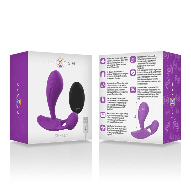 INTENSE - SHELLY PLUG ANAL REMOTE CONTROL VIOLA - immagine 5