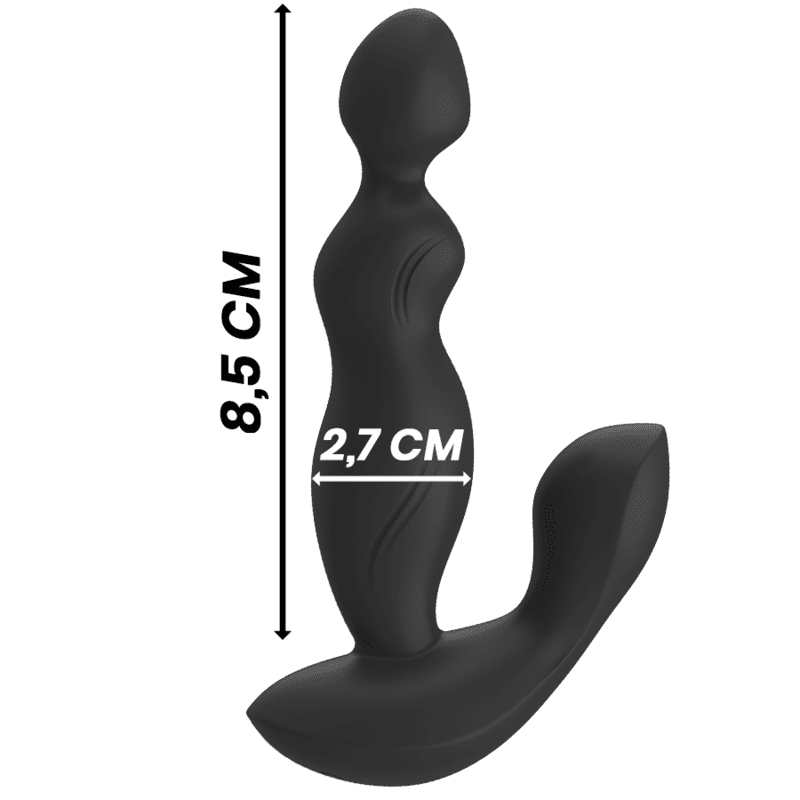 BLACKSILVER - TELECOMANDO IN SILICONE PLUG ANALE CORA - immagine 4