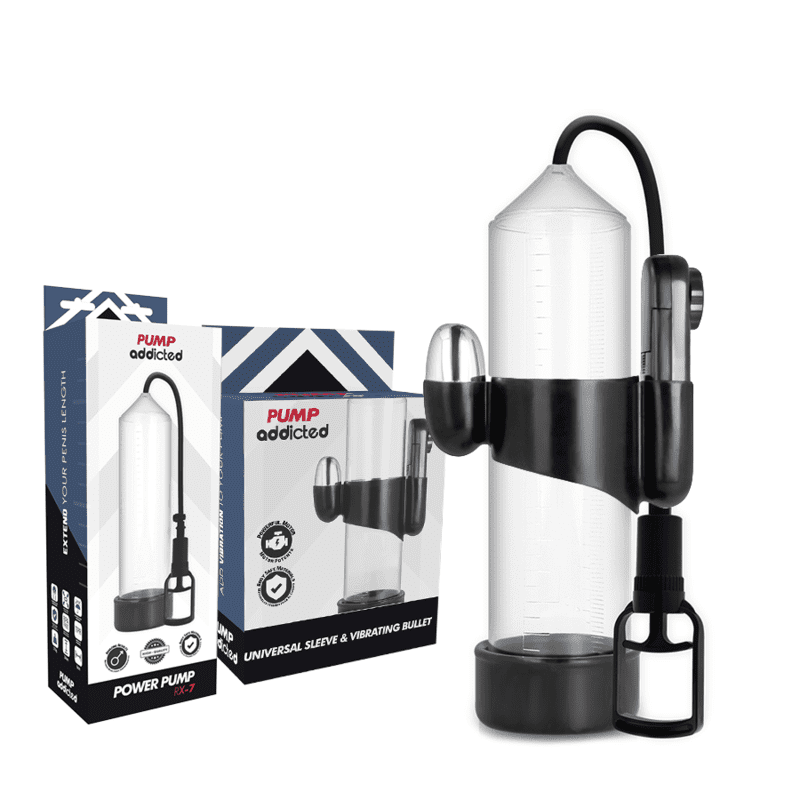 PUMP ADDICTED - VIBRATORE TRASPARENTE RX7 - immagine 2