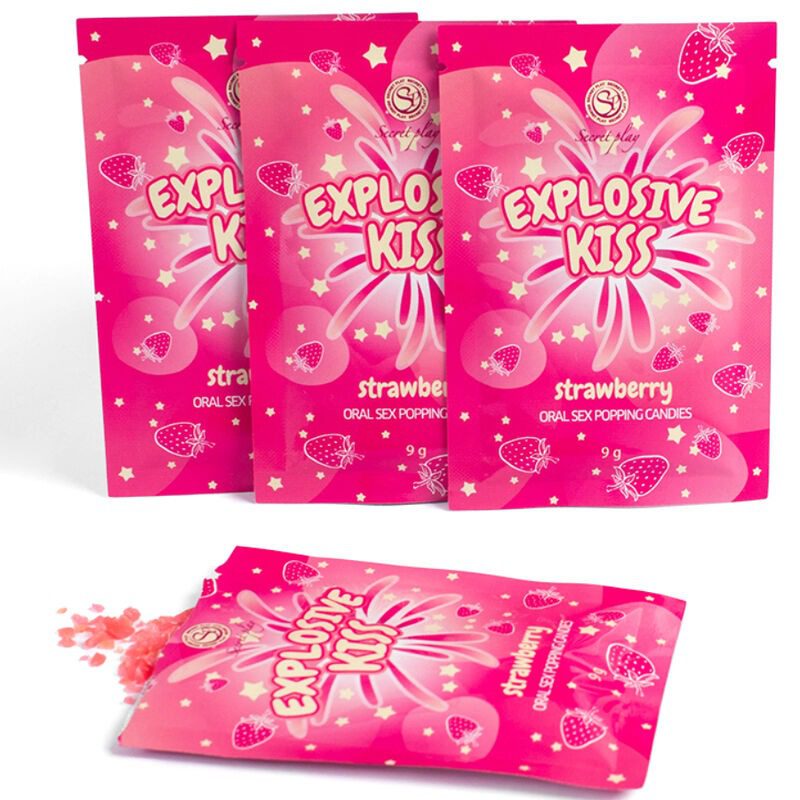 SECRETPLAY - CARAMELLE ESPLOSIVE ALLA FRAGOLA - immagine 3