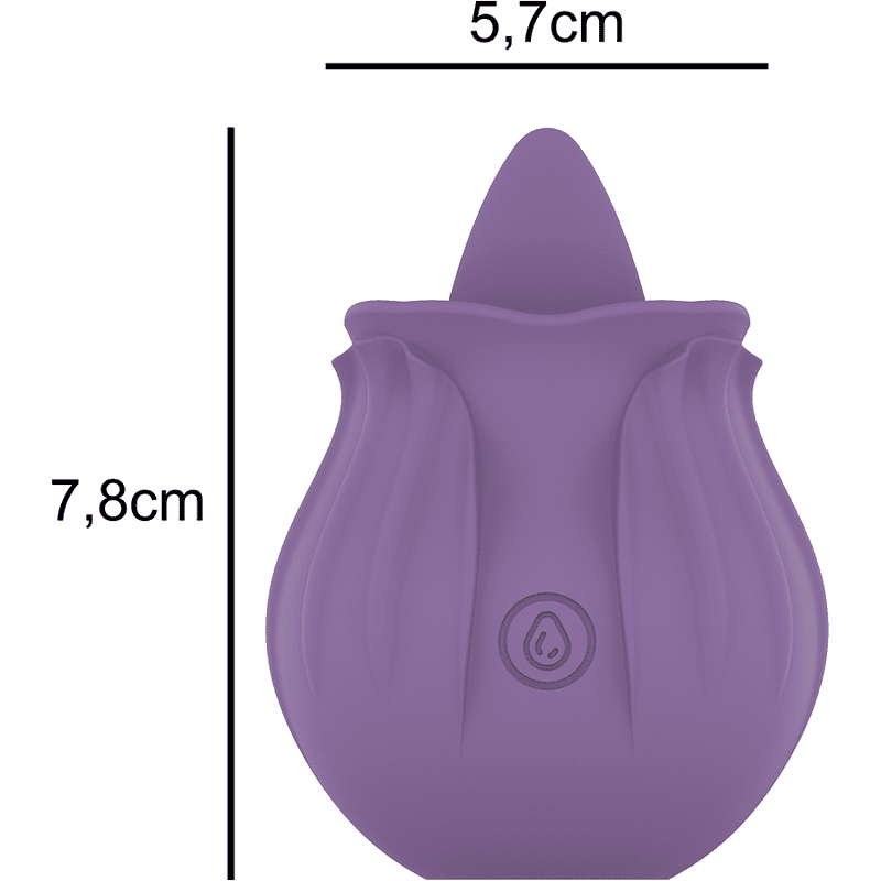 INTENSE - VIOLA CL TORIS STIMOLATORE 10 VIBRAZIONI LILLA - immagine 4