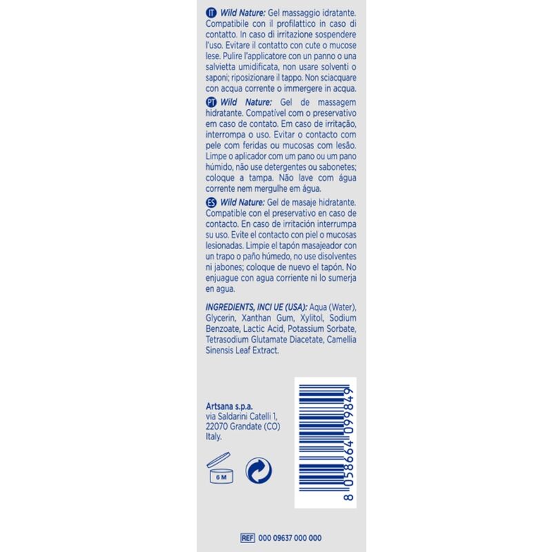 CONTROL - GEL DA MASSAGGIO WILD NATURE 3 IN 1 200 ML - immagine 2