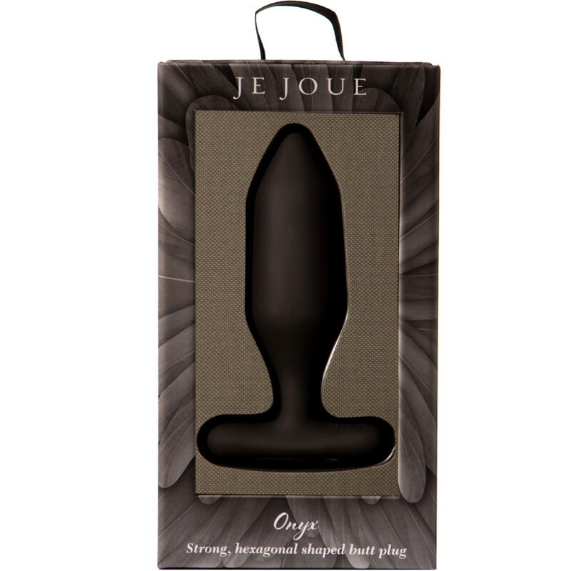 JE JOUE - VIBRATORE PLUG ANALE ONYX NERO - immagine 4