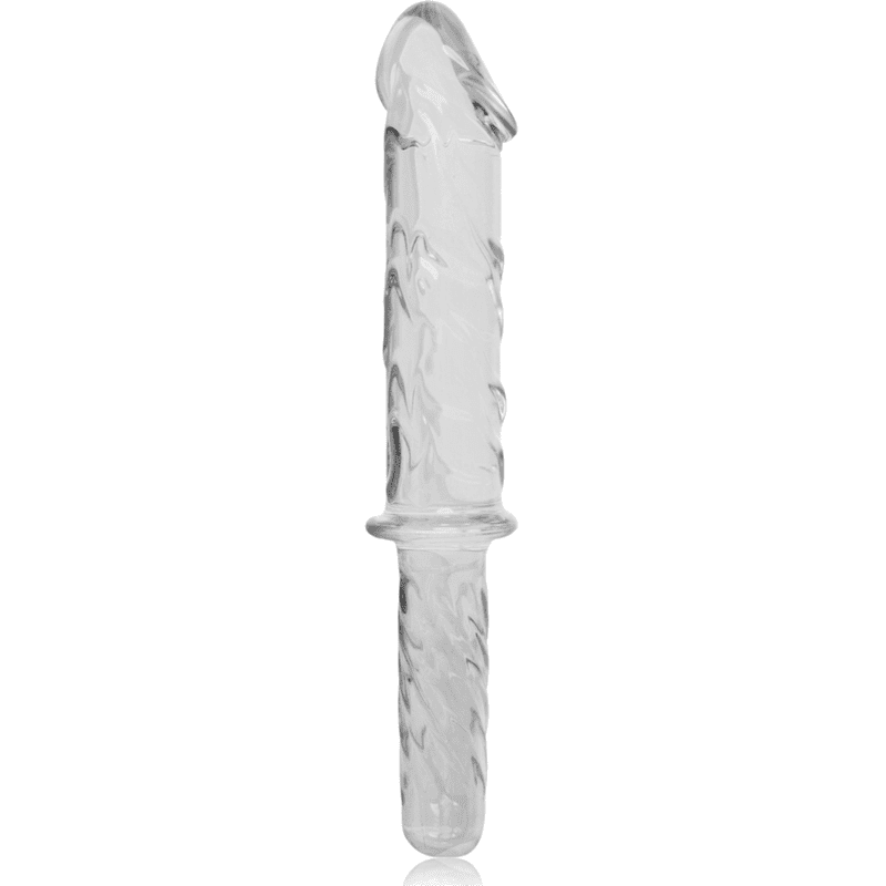 NEBULA SERIES BY IBIZA - MODELO 24 DILDO CRISTAL TRANSPARENTE 28.5 CM -O- 5 CM - immagine 5