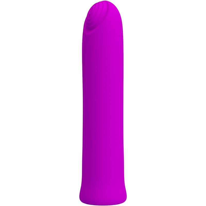 PRETTY LOVE - VIBRATORE CURTIS MINI SUPER POWER 12 VIBRAZIONI IN SILICONE VIOLETTO - immagine 2