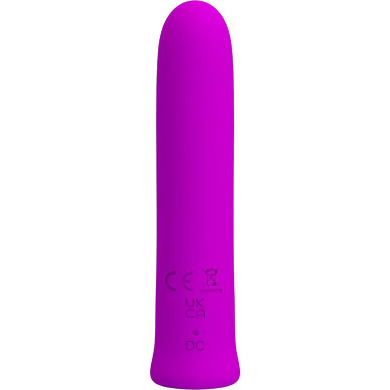 PRETTY LOVE - VIBRATORE CURTIS MINI SUPER POWER 12 VIBRAZIONI IN SILICONE VIOLETTO - immagine 3