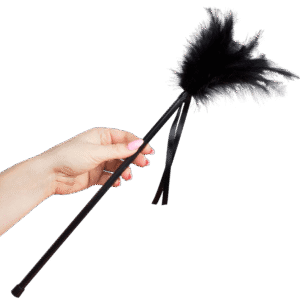 SECRETPLAY - PIUME NERE 40 CM
