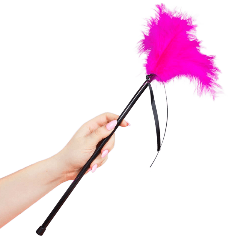 SECRETPLAY - PIUME ROSA 40 CM