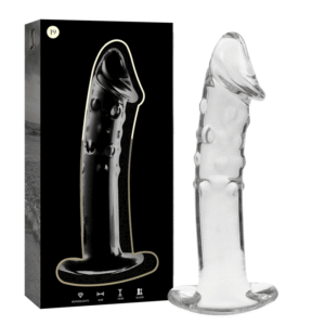 NEBULA SERIES BY IBIZA - MODELO 19 DILDO CRISTAL TRANSPARENTE 18.5 CM -O- 4 CM