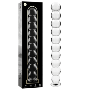 NEBULA SERIES BY IBIZA - MODELO 22 DILDO CRISTAL TRANSPARENTE 21.5 CM -O- 2.5 CM