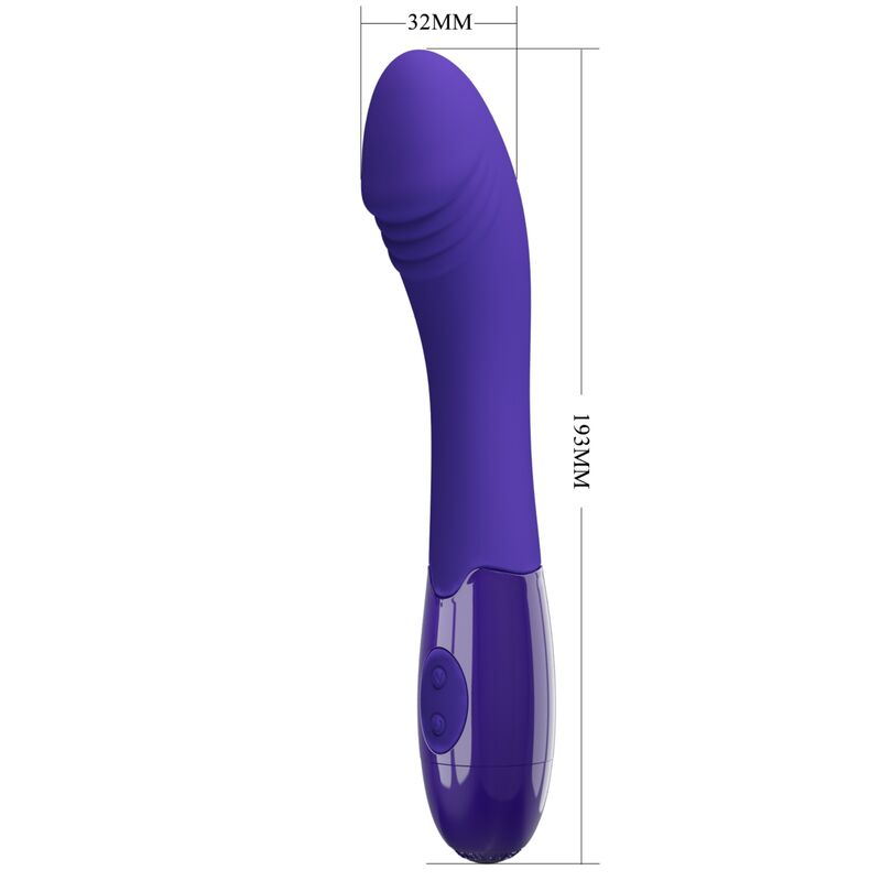 PRETTY LOVE - ELEMENTAL YOUTH VIOLET VIBRATORE DILDO - immagine 5