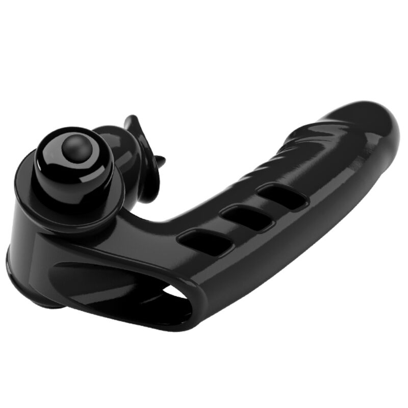 PRETTY LOVE - COPERTURA PER DITA VIBRATORE CORBIN NERA - immagine 2