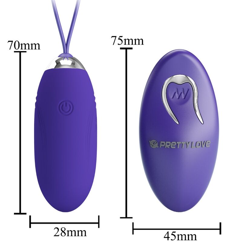 PRETTY LOVE - JENNY YOUTH VIOLING UOVO TELECOMANDO VIOLETTO - immagine 5