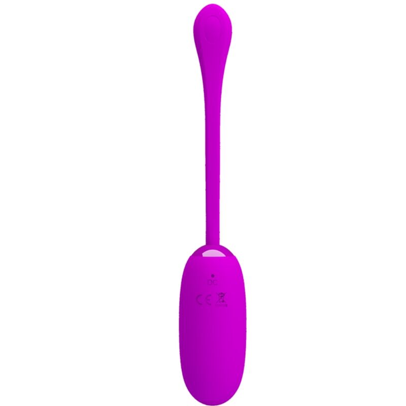 PRETTY LOVE - UOVO VIBRANTE JULIUS IMPERMEABILE-RICARICABILE VIOLA - immagine 2
