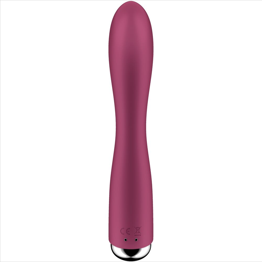SATISFYER - SPINNING RABBIT 1 ESTIMULACION CLITORIS Y PUNTO G ROJO - immagine 3
