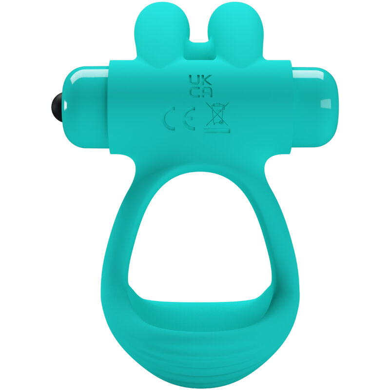 PRETTY LOVE - ANELLO VIBRATORE CONIGLIO VERDE DANTE - immagine 2
