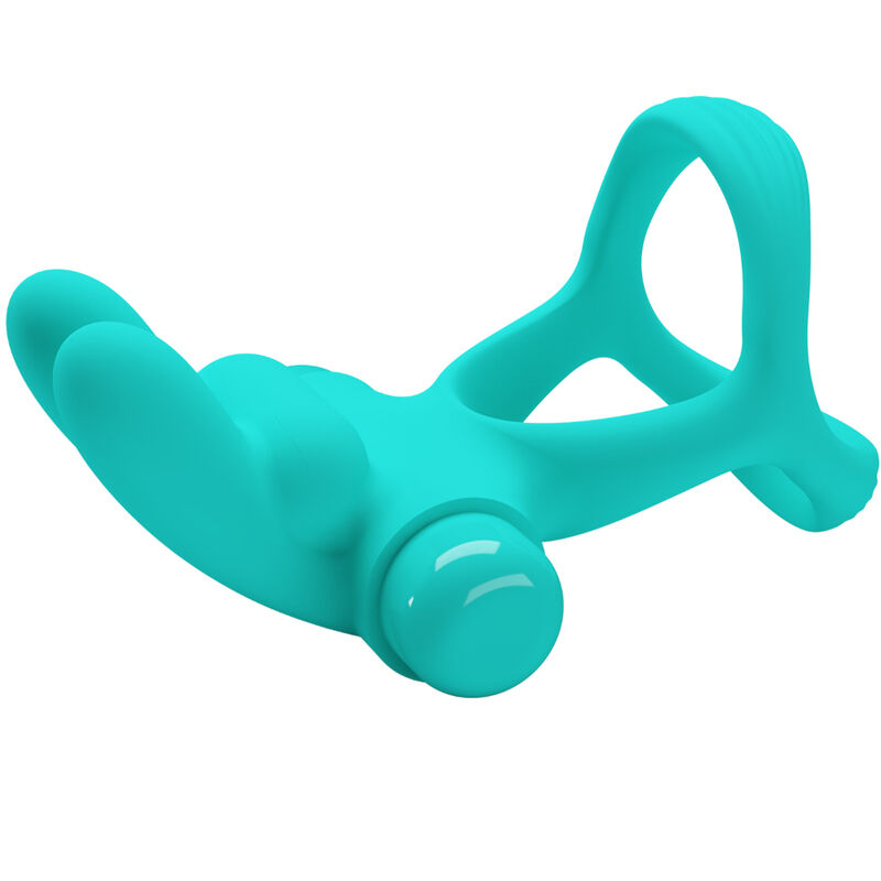 PRETTY LOVE - ANELLO VIBRATORE CONIGLIO VERDE DANTE - immagine 3