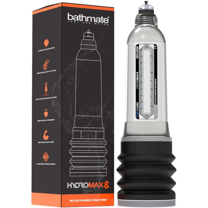 BATHMATE - HYDROMAX 8 TRANSPARENTE - immagine 2