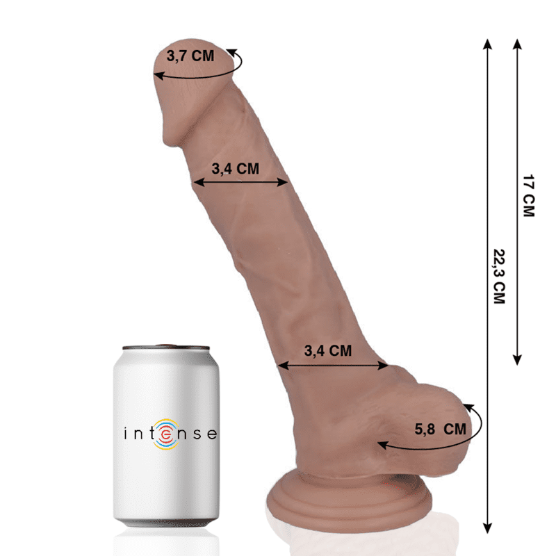 MR INTENSE - 28 PENE REALISTICO 22.3 CM -O- 3.4 CM - immagine 2